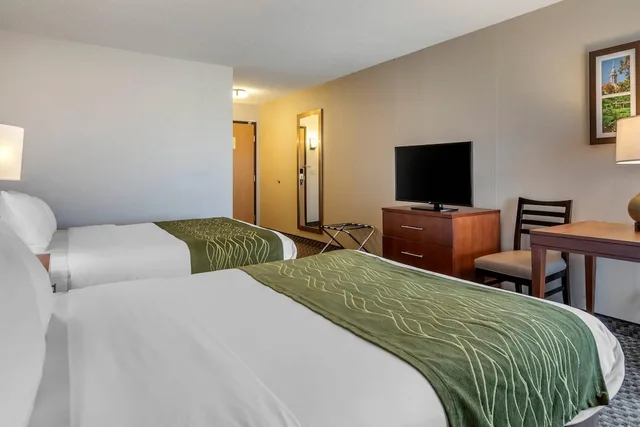 غرفة قياسية بسريرين كوين، Comfort Inn Charlotte 4/7