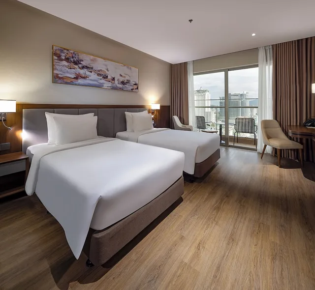 غرفة سوبيريور بسرير كوين بشرفة، Annova Nha Trang Hotel 4/8