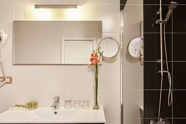 غرفة قياسية مفردة بسرير فردي بحوض استحمام، Eurostars Monumento Monasterio De San Clodio Hotel & Spa 6/6