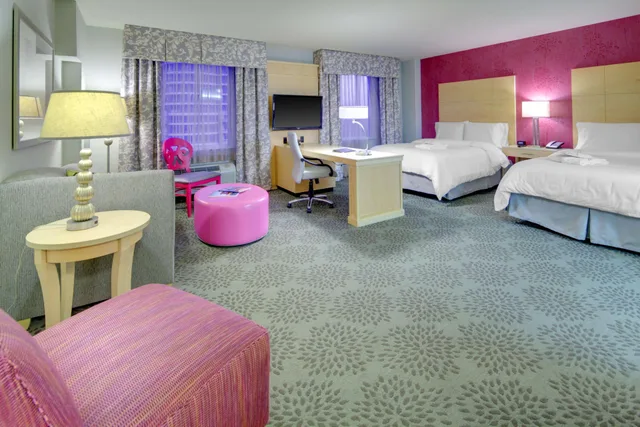 استوديو بسريرين كوين، Hampton Inn Suites By Hilton Miami Brickell Downtown 2/5