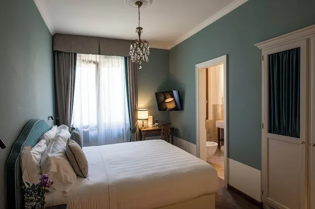 غرفة بانورامية بسرير كوين، La Posta Hotel & Thermal Spa 2/5