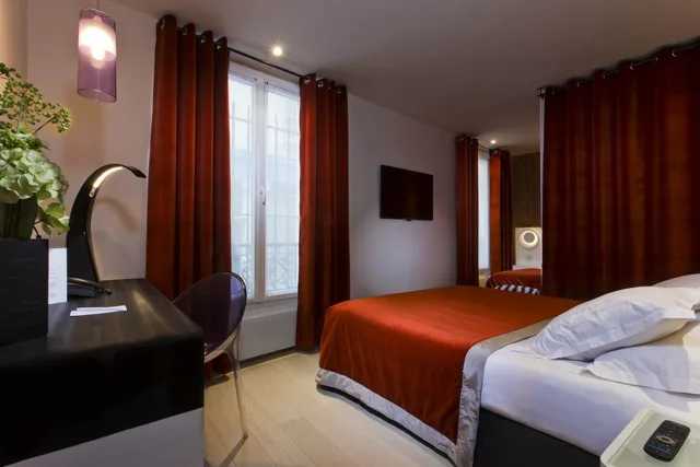 غرفة سوبيريور ثلاثية بسرير كوين وسرير فردي، Hotel WYLD Saint Germain 2/2