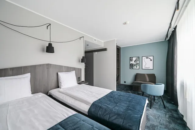 غرفة بسريرين منفصلين، Hotel Fridhem 2/10
