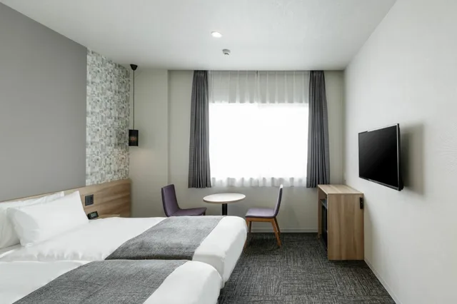 غرفة قياسية بسريرين منفصلين، M's Hotel Kyoto Station Kasuga 2/4