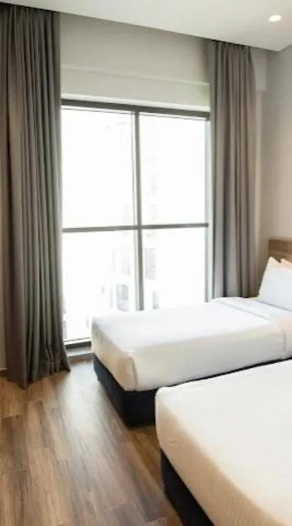 غرفة قياسية بسريرين منفصلين بإطلالة على المدينة، Kingsgate Canal 3/10