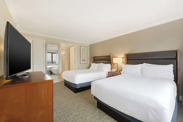 Suite, 2 Double Beds, Theme Park View, Sofa, Balcony, Embassy Suites by Hilton Anaheim Orange 6/10