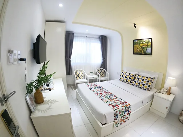 غرفة سوبيريور بسرير مزدوج، Dinh Phat Hotel 4/9