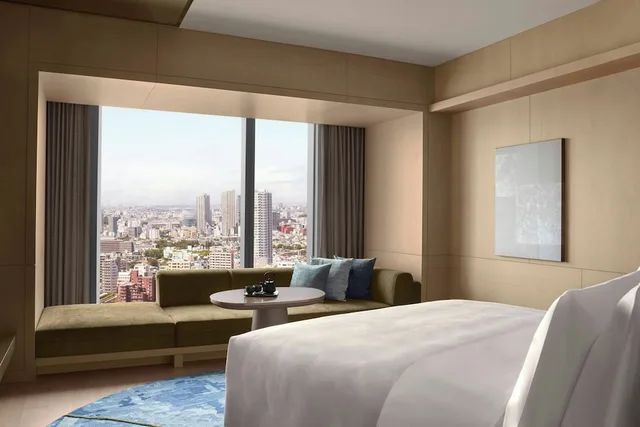 غرفة ديلوكس بسرير كينج، JW Marriott Hotel Tokyo 2/3