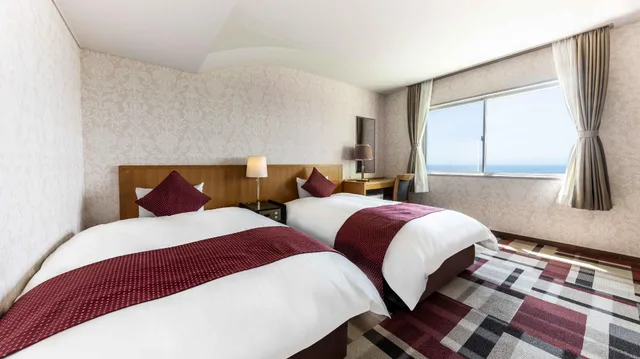Room, Twin Beds, Garden View, East Wing، Spa & Resort Hotel Solage Oita-Hiji 1/1