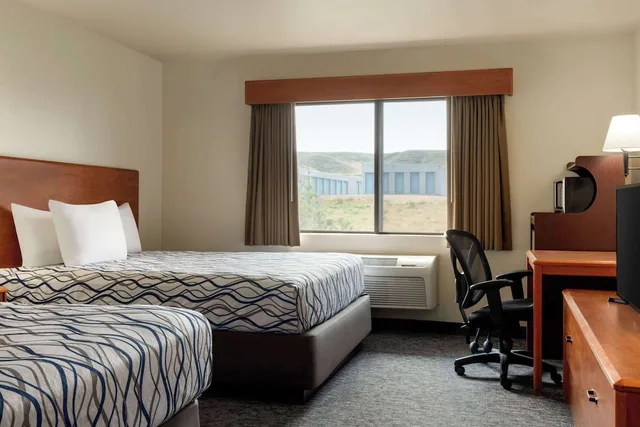 غرفة بسريرين كوين لذوي الإعاقة، Americinn By Wyndham Havre 2/4
