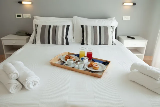 غرفة أساسية بسريرين منفصلين بشرفة، Hotel Maestri 8/10