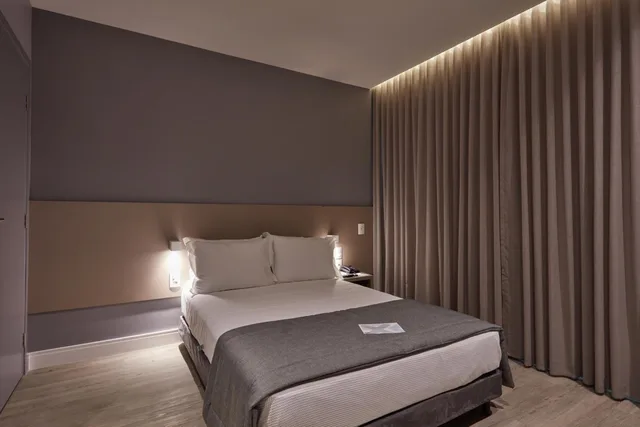 غرفة بسرير مزدوج لذوي الإعاقة، Flix Hotel 2/3