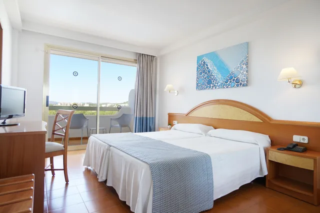 غرفة اقتصادية بشرفة مفردة بسريرين منفصلين، Hotel Millor Sun 1/3