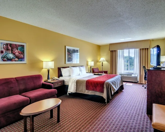 جناح بسرير كينج لذوي الإعاقة، Comfort Inn and Suites Hillsville I-77 2/6