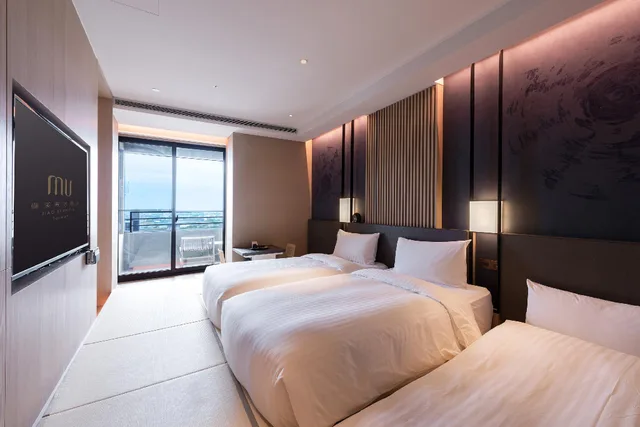 Japanese, Reserve, Superior, Triple, Futon Bed, 2 Beds, Patio، Mu Jiao Xi Hotel 3/3