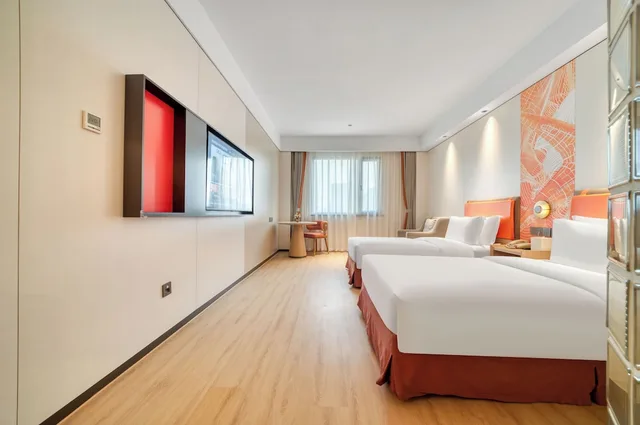غرفة بزنس بسريرين منفصلين، Hangzhou Haiwaihai Holiday Hotel (ex. Holiday Inn Express Grand Canal) 2/10