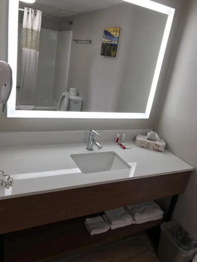 غرفة بسرير مزدوج يُسمح فيها بالحيوانات الأليفة للمدخنين لذوي الإعاقة، Days Inn By Wyndham Vineland 2/2