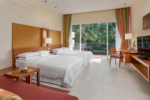 غرفة بسريرين مزدوجين بإطلالة على الحديقة بشرفة، Sheraton Hua Hin Resort And Spa 3/19