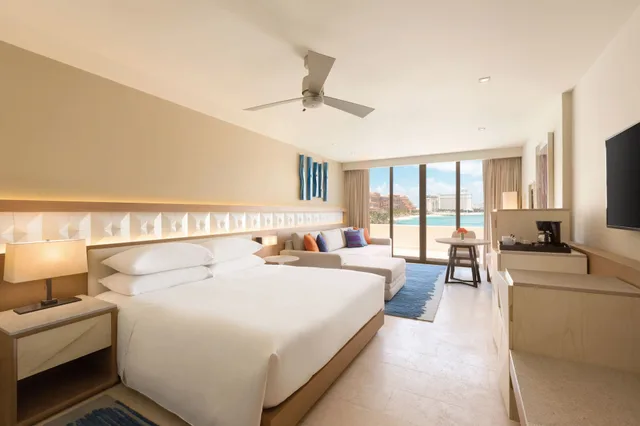 Room, King Bed, Ocean View, Sofa, HYATT ZIVA CANCUN 1/4