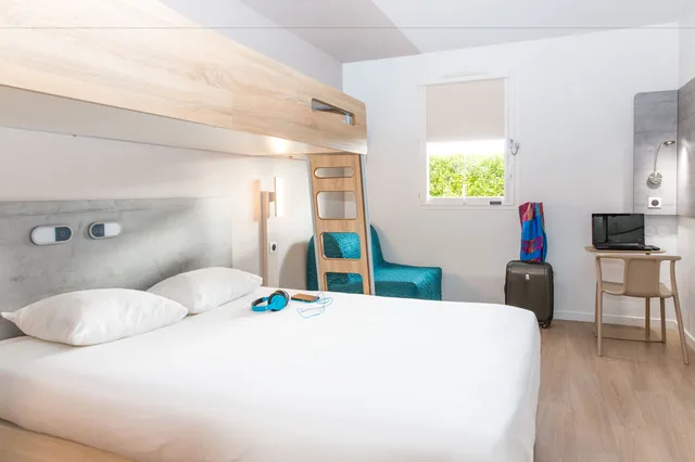 غرفة ثلاثية بثلاثة أسرّة، Ibis Budget Marmande 1/10