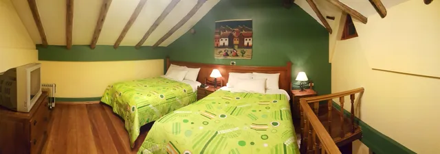 دوبلكس عائلي بسريرين مزدوجين مع أريكة، Amerindia Hotel 5/9
