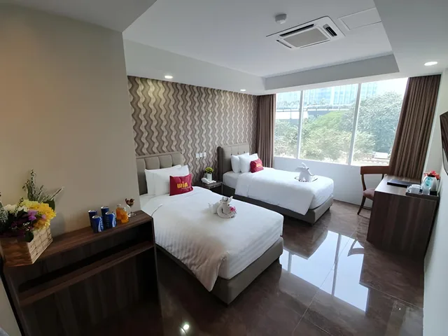 Deluxe, Twin Beds, Win Premier Mangga Besar 1/1