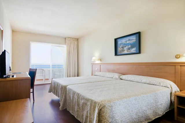 غرفة قياسية بسرير مزدوج بإطلالة على البحر، Best Mojacar Hotel 3/10