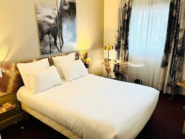 غرفة مفردة بسرير مزدوج، Hotel the Originals City Rueil Centre 2/2