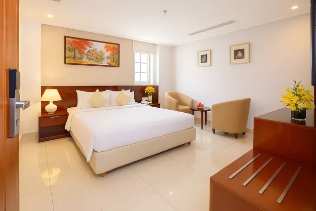 غرفة ديلوكس بسرير كوين، White Lotus Hotel 9/10