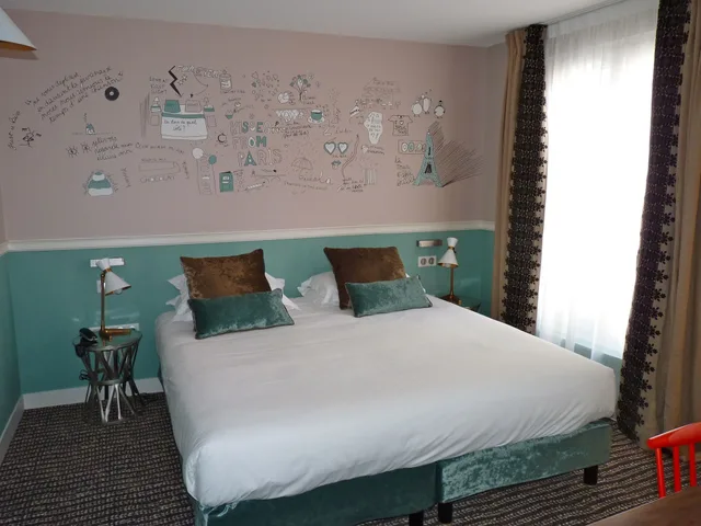 Standard, Double Bed, Hotel Des 3 Poussins 5/6