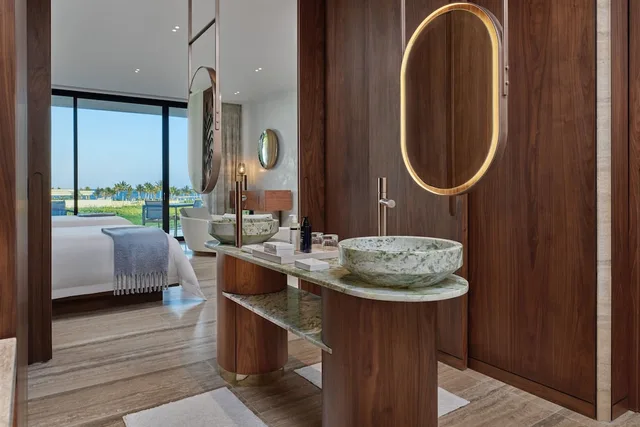 جناح متصل بسرير مزدوج بإطلالة على البحر بغرفتي نوم، The St. Regis Kanai Resort, Riviera Maya 5/6