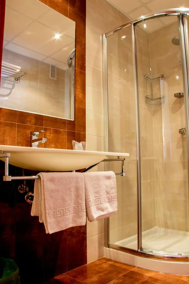 غرفة بسرير مزدوج أو سريرين منفصلين، Hotel Mabu 5/5