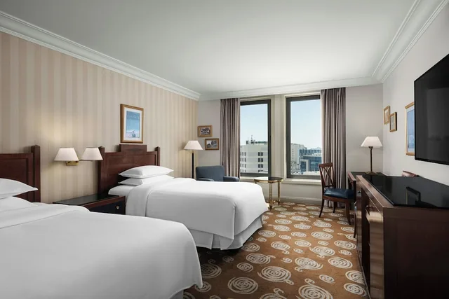 غرفة كلوب بسريرين منفصلين، Sheraton Amman Al Nabil Hotel 4/8