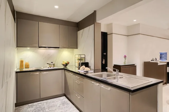 جناح تنفيذي بسرير كوين وسرير فردي بـ3 غرف نوم، Somerset Berlian Jakarta 5/7