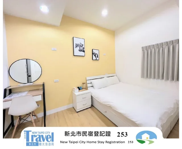 غرفة قياسية بسرير مزدوج، Taipei Yes Hostel 6/10