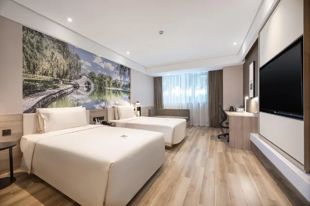 غرفة سوبيريور بسريرين منفصلين، Atour Hotel (Xi'an Xianyang International Airport) 1/2