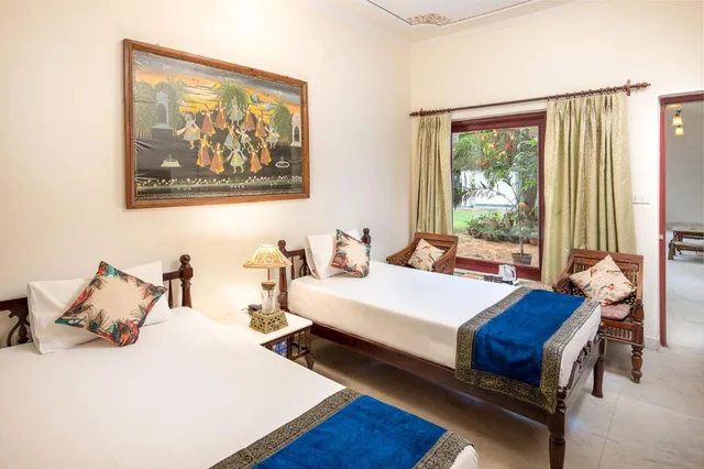 غرفة سوبيريور بسرير مزدوج، Rajasthan Palace Hotel 1/3