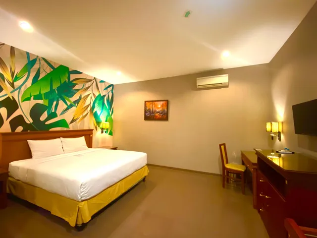غرفة قياسية بسرير كوين، Golden Season Hotel Samarinda 1/1