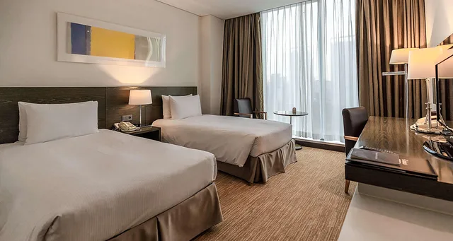 غرفة ديلوكس بسريرين منفصلين، Orakai Songdo Park Hotel, BW Premier Collection 1/2