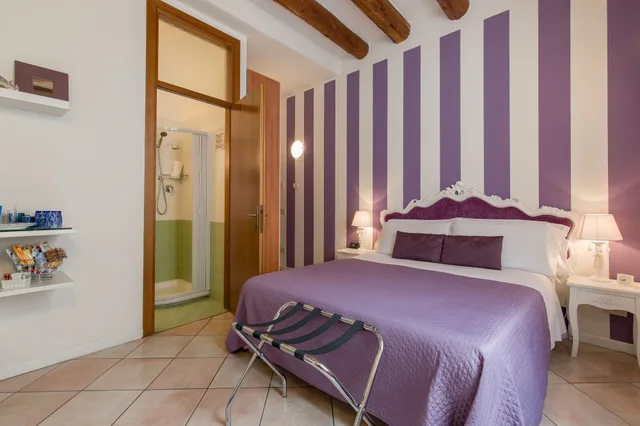 غرفة قياسية بسرير كوين، Giardino Giusti House and Court 5/10