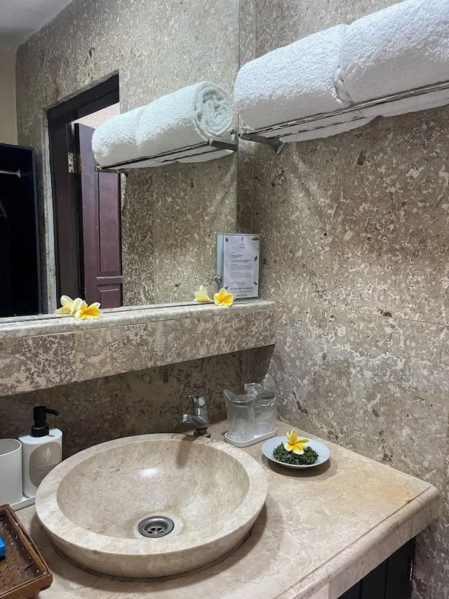 غرفة ديلوكس بسرير مزدوج أو سريرين منفصلين بغرفة نوم واحدة، Domisili Ijen Cliff by Fays Hospitality 10/10