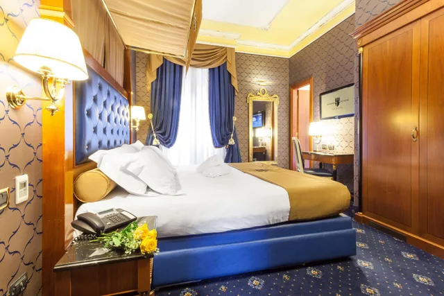 غرفة سوبيريور بسرير مزدوج أو سريرين منفصلين، Hotel Manfredi Suite in Rome 3/5