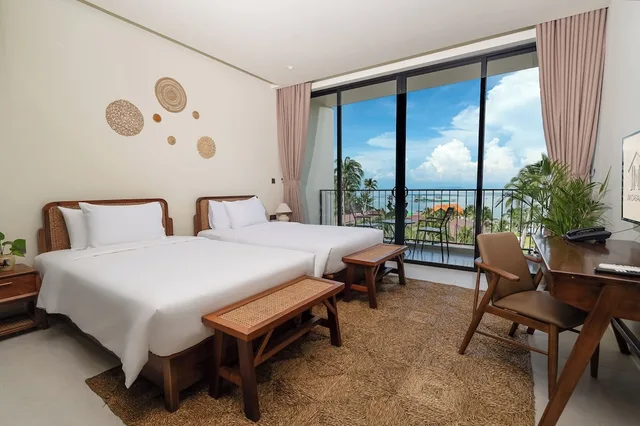 Deluxe, Twin Beds, Sea Side، Coco Island Retreat Phu Quoc 2/4