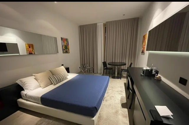 غرفة كومفورت بسرير مزدوج أو سريرين منفصلين، Blue Shades Aparthotel 7/10