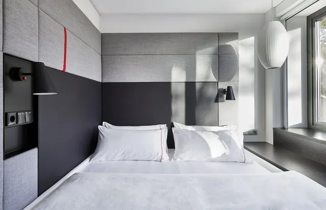 غرفة مفردة بسرير مزدوج، citizenM Rome Isola Tiberina 3/5