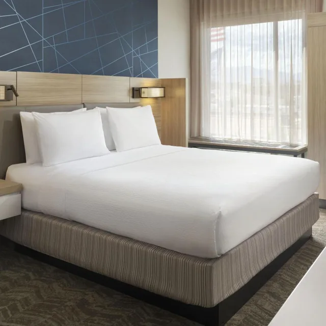 جناح بسرير كينج مع سرير سحّاب إضافي مع أريكة بحوض استحمام لذوي الإعاقة، SpringHill Suites by Marriott Las Vegas Airport 1/9
