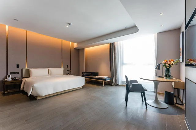 Jimu, Queen Bed, City View، Atour Hotel Wangting Suzhou 1/1