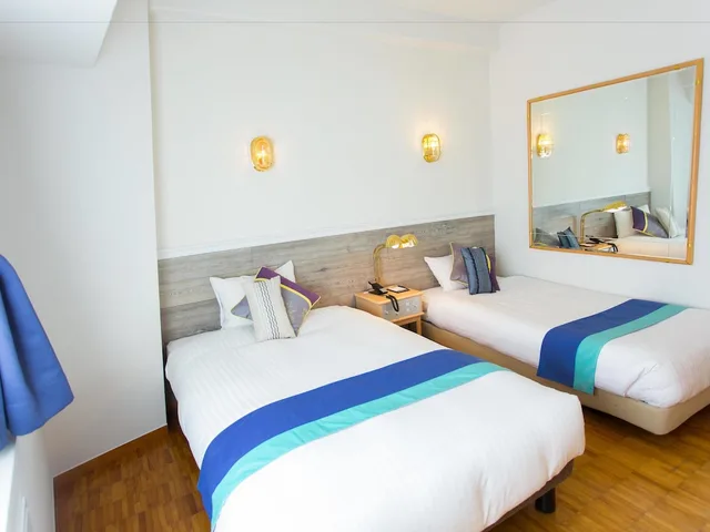 غرفة بسريرين منفصلين، HOTEL AreaOne SAKAIMINATO MARINA 2/6