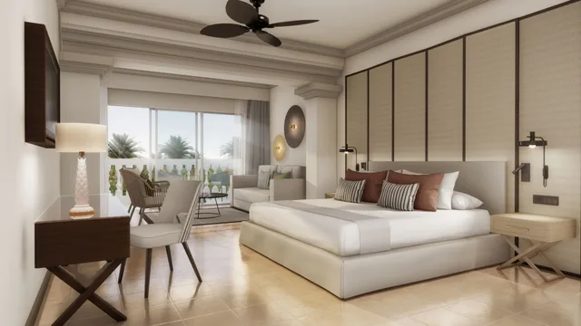جناح بسرير كينج بإطلالة على الحديقة مع أريكة، Grand Palladium Jamaica Resort & Spa-All Inclusive 3/10