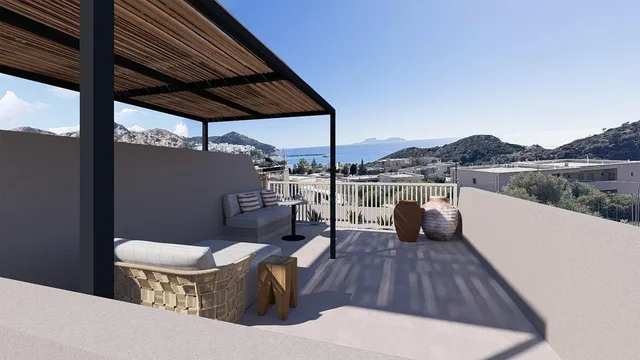 Roof Top, Star, Junior Suite, Sea View، Paralos Irini Mare 5/6